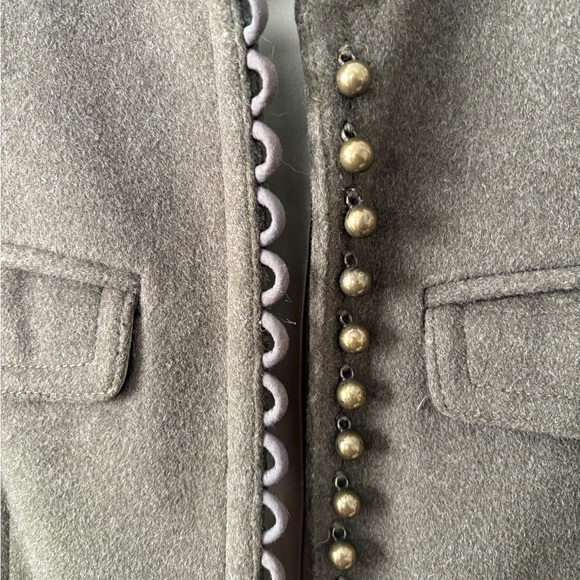 J. Crew Fall 2006 Vintage Heavy Wool Military Blazer Jacket - Picture 4 of 11